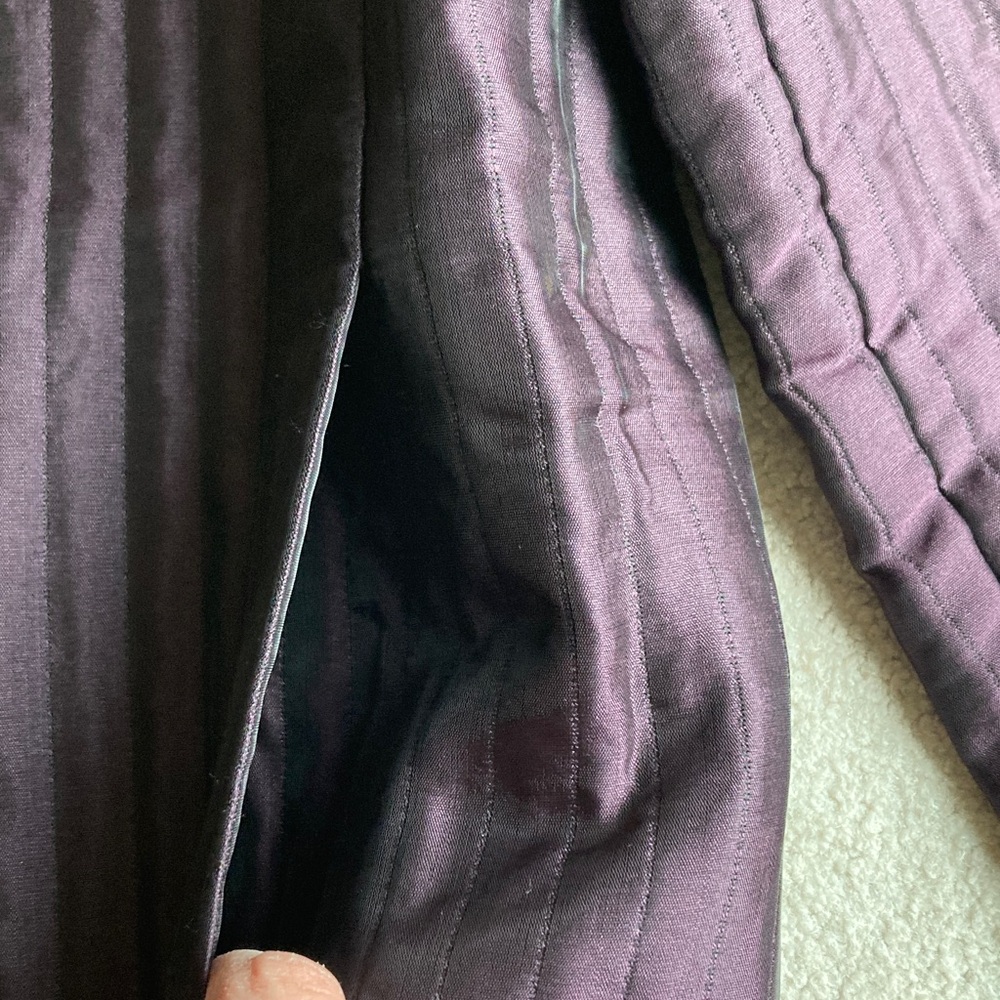 Max Mara polyester blend zip jacket (flawed) - image 6